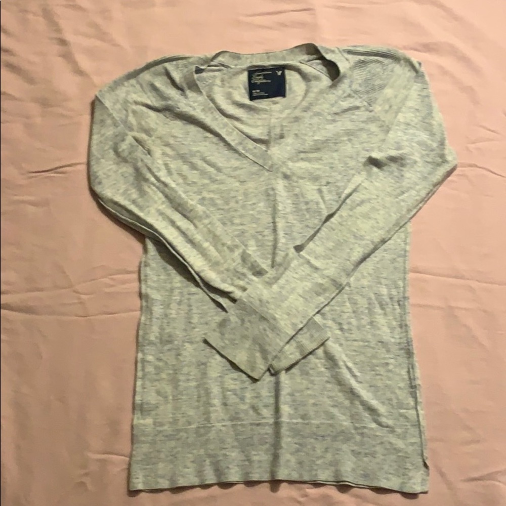 🐘Grey Knit Long Sleeve🐘